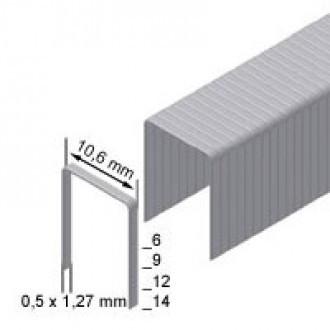 Скоба обивочная Prebena типа PF-09 ширина 10.6мм (0,6 тис. шт.)